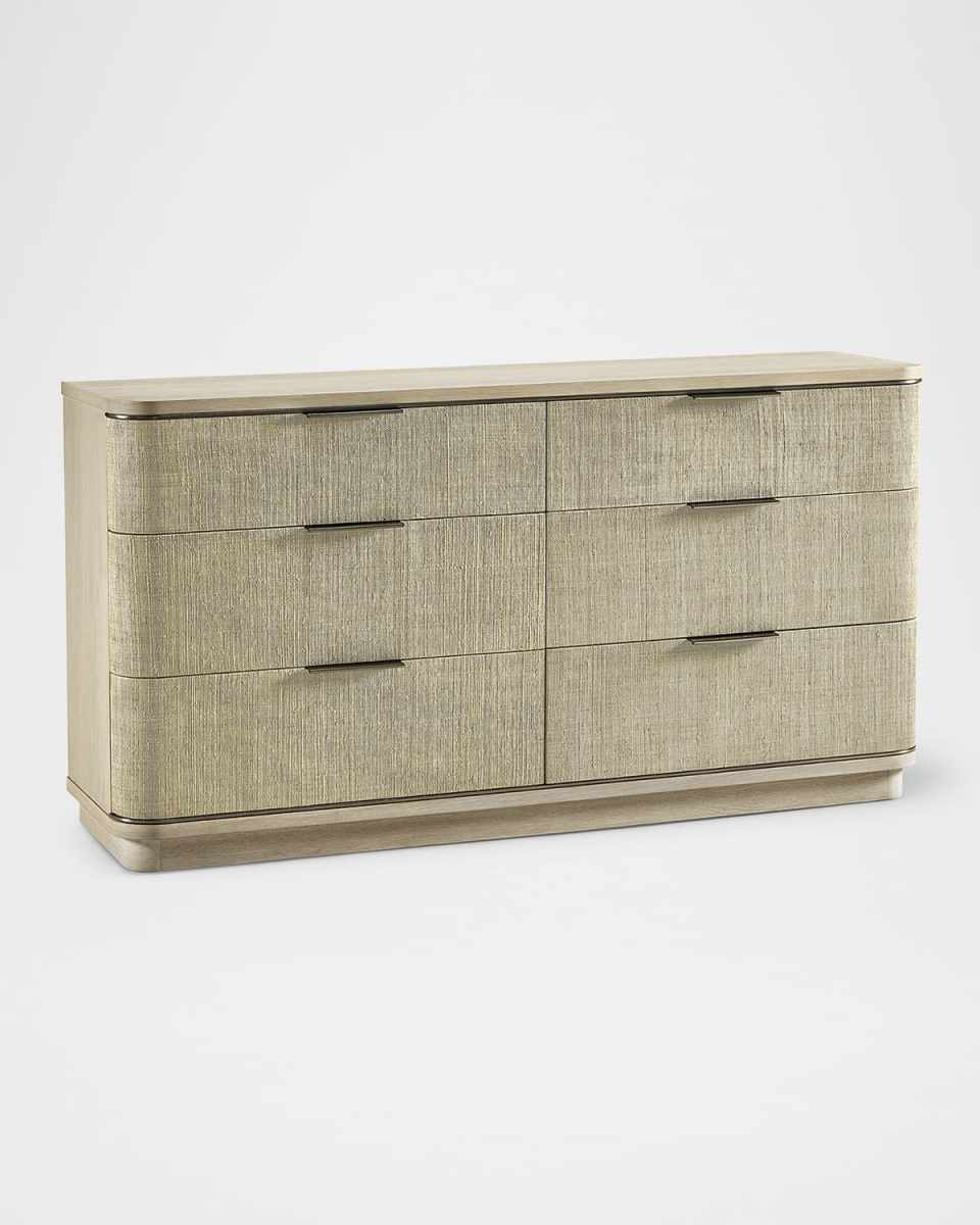 Water Seiche Woven Wave Double Dresser
